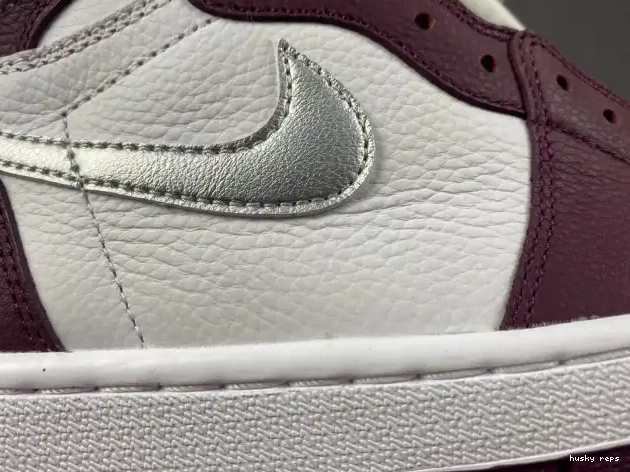 Rep Husky High Jordan Air 1 Bordeaux OG 555088-611 0524